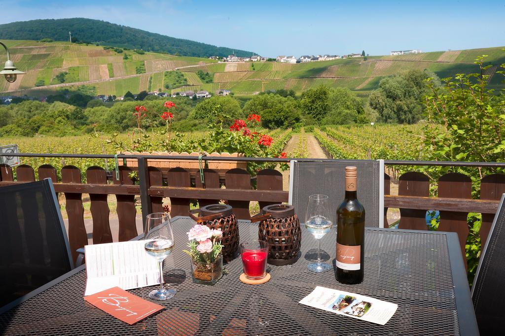 Pension Und Weingut Moselblick Браунеберг Екстериор снимка
